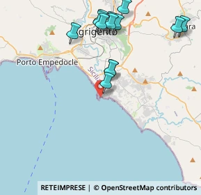 Mappa Porto di San Leone - Molo di Levante, 92100 Agrigento AG, Italia (5.06615)