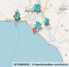 Mappa Porto di San Leone - Molo di Levante, 92100 Agrigento AG, Italia (4.72714)