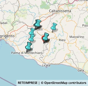 Mappa Via Roma, 92023 Campobello di Licata AG, Italia (9.57467)