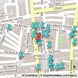 Mappa Via Roma, 92023 Campobello di Licata AG, Italia (0.056)