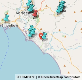 Mappa Via Cavaleri Magazzeni, 92100 Agrigento AG, Italia (5.69368)