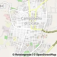 지도 Campobello di Licata