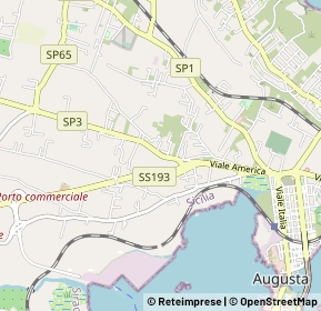 Mappa 96011 Augusta SR, Italia (1.4455)