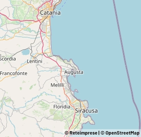 Mappa 96011 Augusta SR, Italia (13.552)