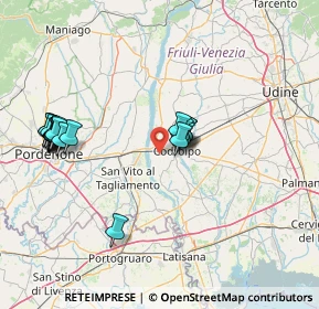 Mappa Via Codroipo, 33033 Codroipo UD, Italia (15.748)