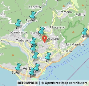 Mappa Via San Martino, 28819 Vignone VB, Italia (2.43077)