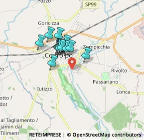 Mappa Via Sebastiano Bombelli, 33033 Codroipo UD, Italia (1.21643)