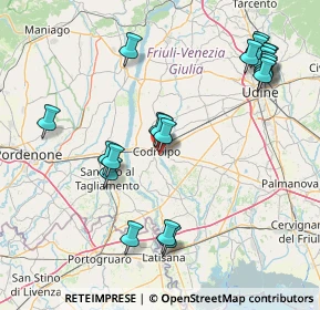 Mappa Via Sebastiano Bombelli, 33033 Codroipo UD, Italia (17.4945)