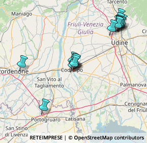 Mappa Via Sebastiano Bombelli, 33033 Codroipo UD, Italia (15.97824)