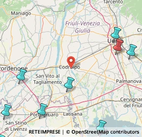 Mappa Via Sebastiano Bombelli, 33033 Codroipo UD, Italia (28.74182)