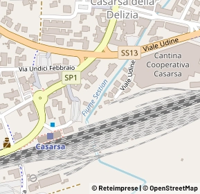 Mappa 33072 Casarsa della Delizia PN, Italia (0.10435)