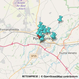 Mappa Via Lemene, 33170 Pordenone PN, Italia (1.79667)