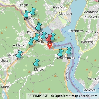 Mappa Via delle Rose, 21037 Lavena Ponte Tresa VA, Italia (1.76231)