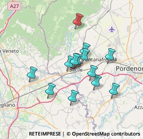 Mappa Via Brigata Menotti, 33077 Sacile PN, Italia (5.50308)