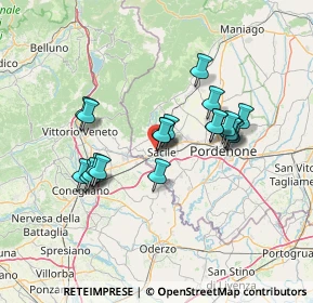 Mappa Via Brigata Menotti, 33077 Sacile PN, Italia (11.825)
