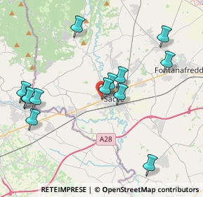 Mappa Via Brigata Menotti, 33077 Sacile PN, Italia (4.24615)