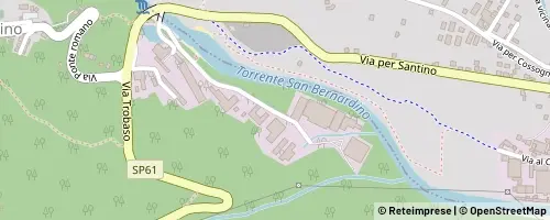 Mappa San Bernardino Verbano