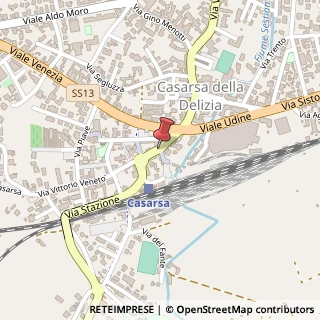 Mappa Via Guidalberto Pasolini, 39, 33072 Casarsa della Delizia, Pordenone (Friuli-Venezia Giulia)