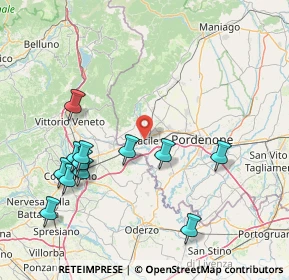 Mappa Via F. Pelizza, 33077 Sacile PN, Italia (17.42417)