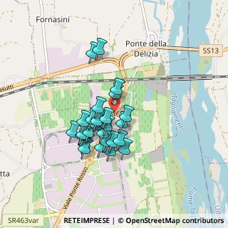 Mappa SS 463, 33078 San Vito al Tagliamento PN, Italia (0.68148)