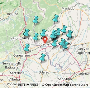Mappa Piazza Manin, 33077 Sacile PN, Italia (10.515)