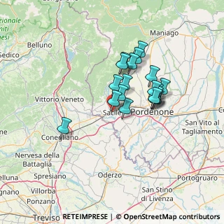 Mappa Piazza Manin, 33077 Sacile PN, Italia (10.60789)