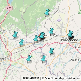 Mappa Piazza Manin, 33077 Sacile PN, Italia (8.1245)