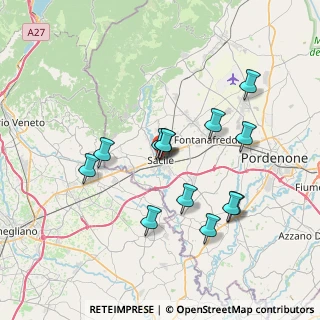 Mappa Piazza Manin, 33077 Sacile PN, Italia (6.59077)
