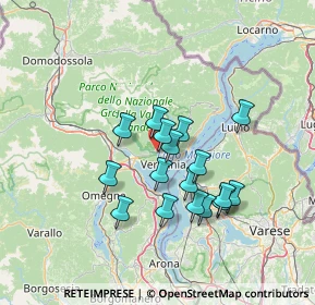 Mappa Via Vidic, 28923 Pallanza VB, Italia (11.29824)