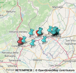 Mappa Via G. Garibaldi, 33077 Sacile PN, Italia (10.751)