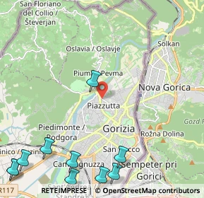 Mappa Via Don Bosco, 34170 Gorizia GO, Italia (3.44818)