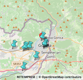 Mappa Via Don Bosco, 34170 Gorizia GO, Italia (3.04818)