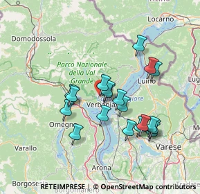 Mappa Via alla Cartiera, 28921 Verbania VB, Italia (12.59421)