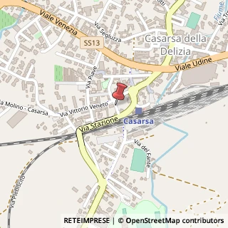 Mappa via Mario Zatti, 1, 33072 Casarsa della Delizia, Pordenone (Friuli-Venezia Giulia)
