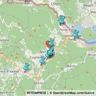 Mappa Via Giuseppe Mazzini, 21030 Marchirolo VA, Italia (1.81727)