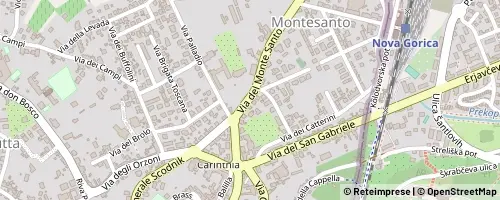 Mappa Gorizia