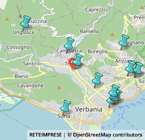 Mappa Via Giuseppe de Notaris, 28923 Pallanza VB, Italia (2.45538)