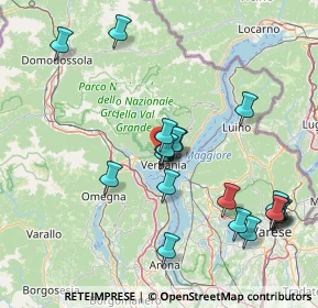 Mappa Via Giuseppe de Notaris, 28923 Pallanza VB, Italia (15.986)