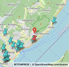 Mappa Via del Ronco, 28823 Ghiffa VB, Italia (3.3475)