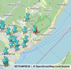 Mappa Via del Ronco, 28823 Ghiffa VB, Italia (3.059)