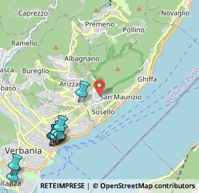 Mappa Via del Ronco, 28823 Ghiffa VB, Italia (2.80545)
