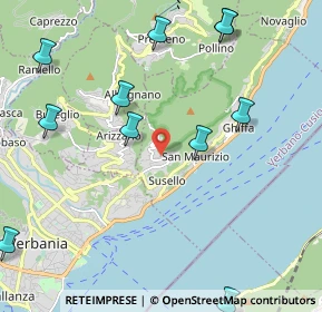 Mappa Via del Ronco, 28823 Ghiffa VB, Italia (2.60091)