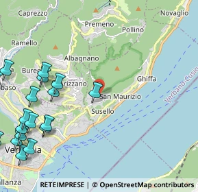 Mappa Via del Ronco, 28823 Ghiffa VB, Italia (3.04167)