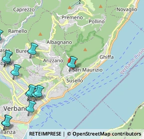 Mappa Via del Ronco, 28823 Ghiffa VB, Italia (3.18)