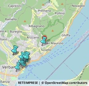 Mappa Via del Ronco, 28823 Ghiffa VB, Italia (2.55833)