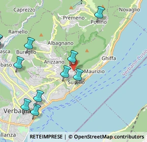 Mappa Via del Ronco, 28823 Ghiffa VB, Italia (2.57273)