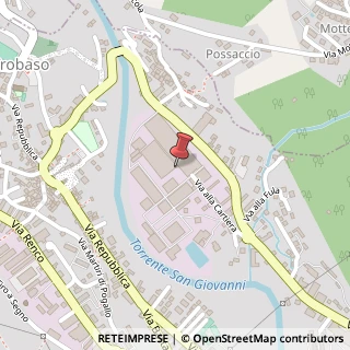 Mappa Via alla Cartiera, 43, 28923 Arona, Novara (Piemonte)