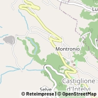 Mapa Castiglione d'Intelvi