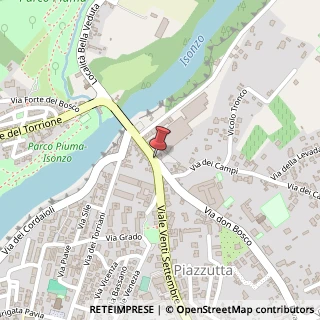 Mappa Via Don Giovanni Bosco,  116, 34170 Gorizia, Gorizia (Friuli-Venezia Giulia)