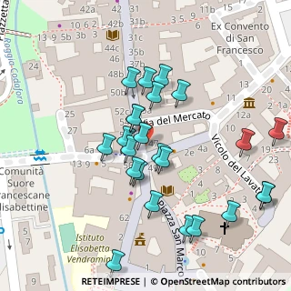 Mappa Via del Mercato, 33170 Pordenone PN, Italia (0.0375)